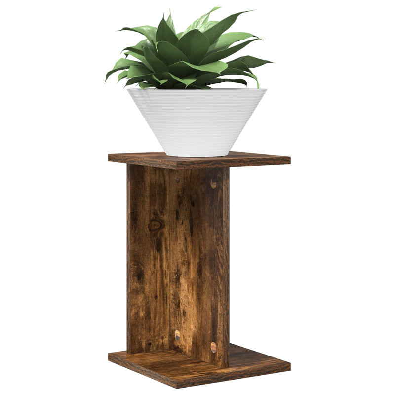 Stojak na rośliny 2 pcs Dąb Wędzony 25 x 25,5 x 40,5 cm