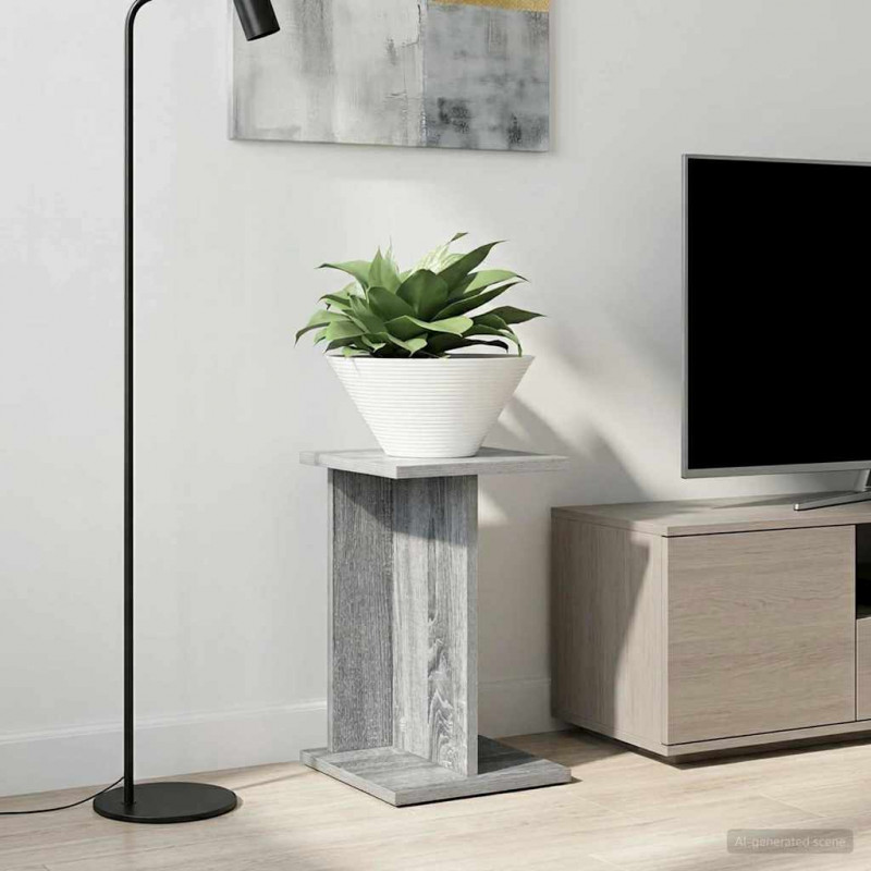 Stojak na rośliny 2 pcs Szary Sonoma 25 x 25,5 x 40,5 cm