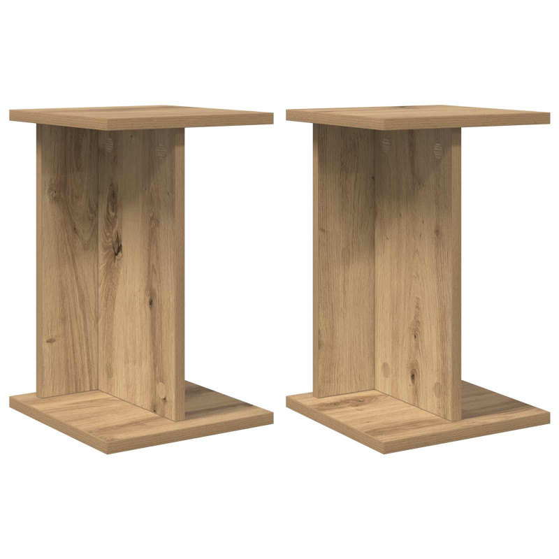 Stojak na rośliny 2 pcs Dąb Rzemieślniczy 25 x 25,5 x 40,5 cm