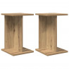 Stojak na rośliny 2 pcs Dąb Rzemieślniczy 25 x 25,5 x 40,5 cm