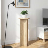 Stojak na rośliny 2 pcs dąb Sonoma Ø40 x 100 cm