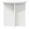 Stojak na rośliny 2 pcs Biały Ø40 x 40 cm Drewno inżynieryjne
