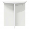 Stojak na rośliny 2 pcs Biały Ø40 x 40 cm Drewno inżynieryjne