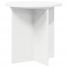 Stojak na rośliny 2 pcs Biały Ø40 x 40 cm Drewno inżynieryjne