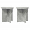 Stojak na rośliny 2 pcs Betonowy szary 40 x 40 x 40 cm