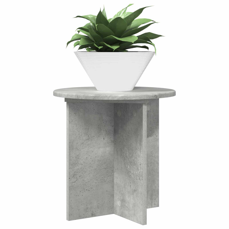 Stojak na rośliny 2 pcs Betonowy szary 40 x 40 x 40 cm