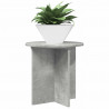Stojak na rośliny 2 pcs Betonowy szary 40 x 40 x 40 cm
