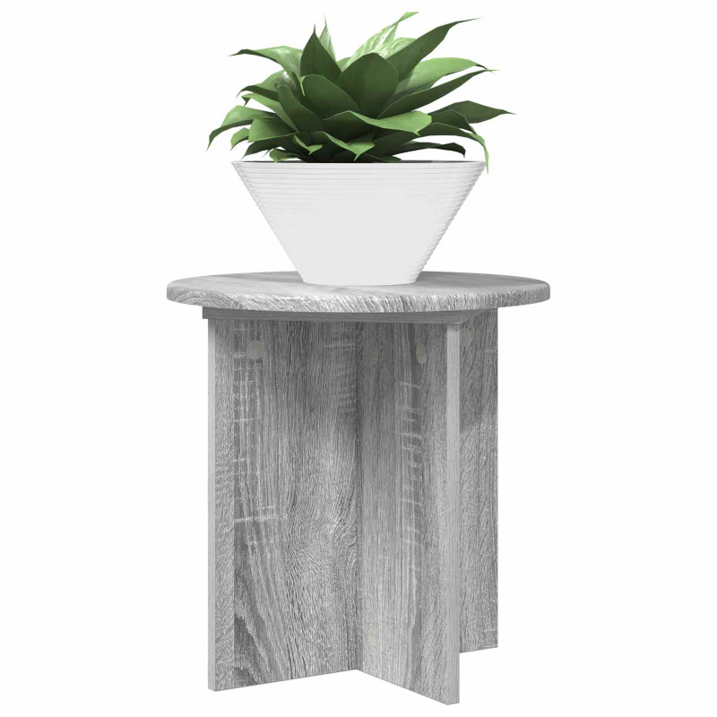 Stojak na rośliny 2 pcs Szary Sonoma 40 x 40 x 40 cm