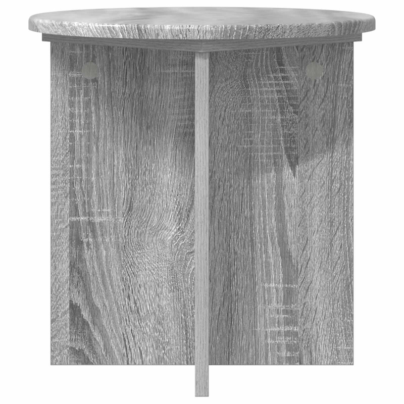Stojak na rośliny 2 pcs Szary Sonoma 40 x 40 x 40 cm
