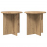 Stojak na rośliny 2 pcs Dąb artisan 40 x 40 x 40 cm