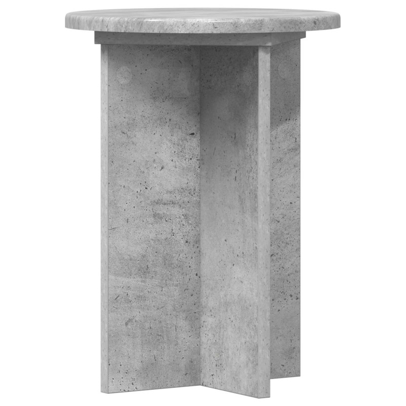 Stojak na rośliny 2 pcs Betonowy szary Ø29,5 x 40 cm