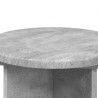 Stojak na rośliny 2 pcs Betonowy szary Ø29,5 x 40 cm