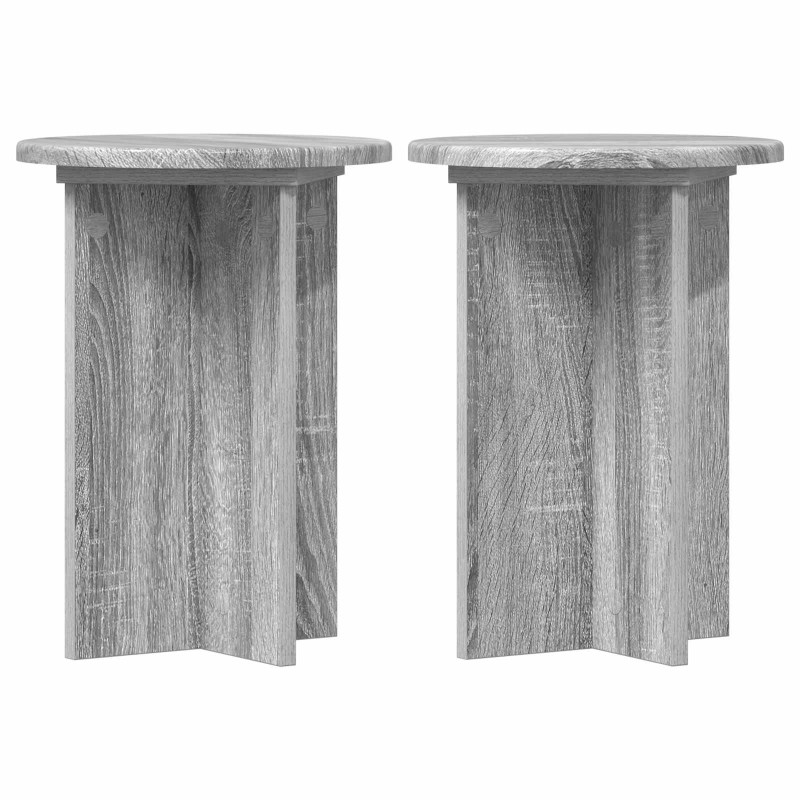 Stojak na rośliny 2 pcs Szary Sonoma Ø29,5 x 40 cm