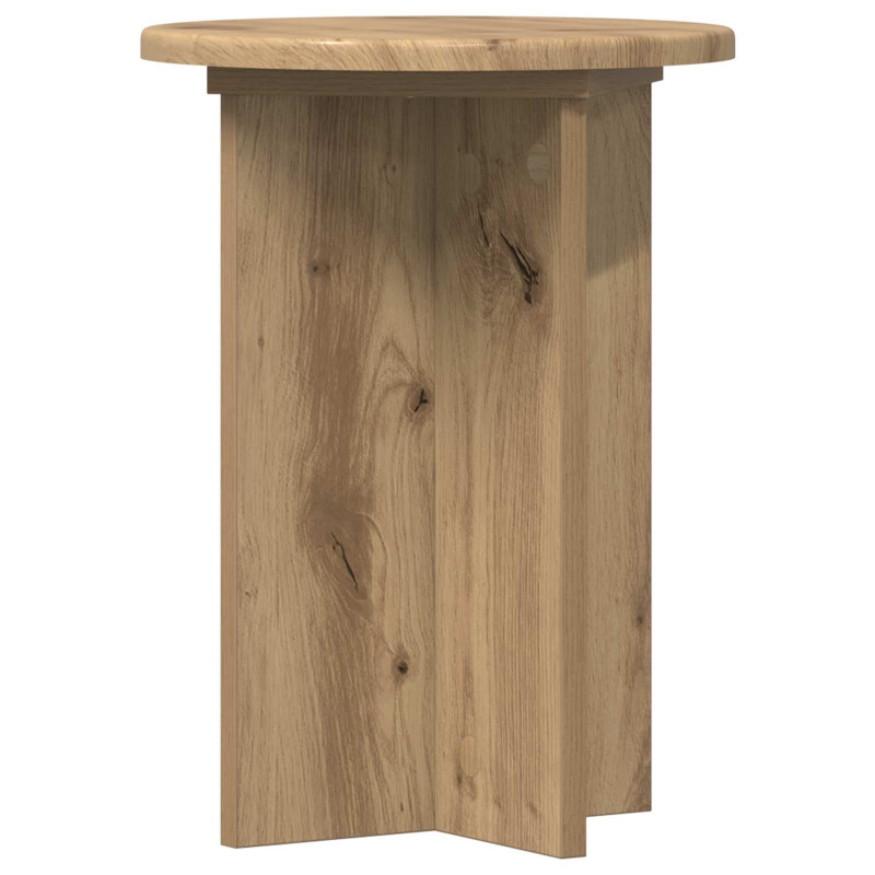 Stojak na rośliny 2 pcs Dąb artisan Ø29,5 x 40 cm