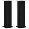 Stojak na rośliny 2 pcs Czarny 30,5 x 30 x 100,5 cm