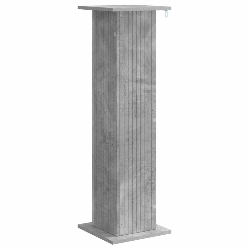 Stojak na rośliny Betonowy szary 30,5 x 30 x 100,5 cm