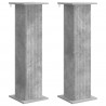 Stojak na rośliny 2 pcs Betonowy szary 30,5 x 30 x 100,5 cm