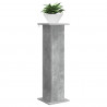 Stojak na rośliny 2 pcs Betonowy szary 30,5 x 30 x 100,5 cm