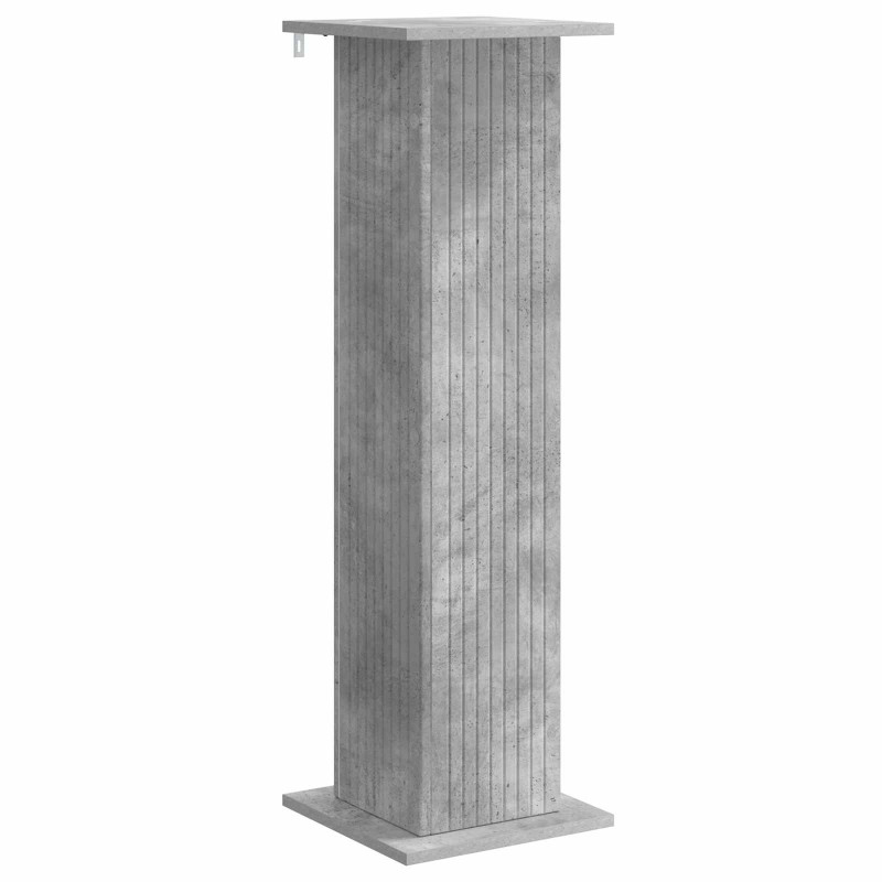 Stojak na rośliny 2 pcs Betonowy szary 30,5 x 30 x 100,5 cm