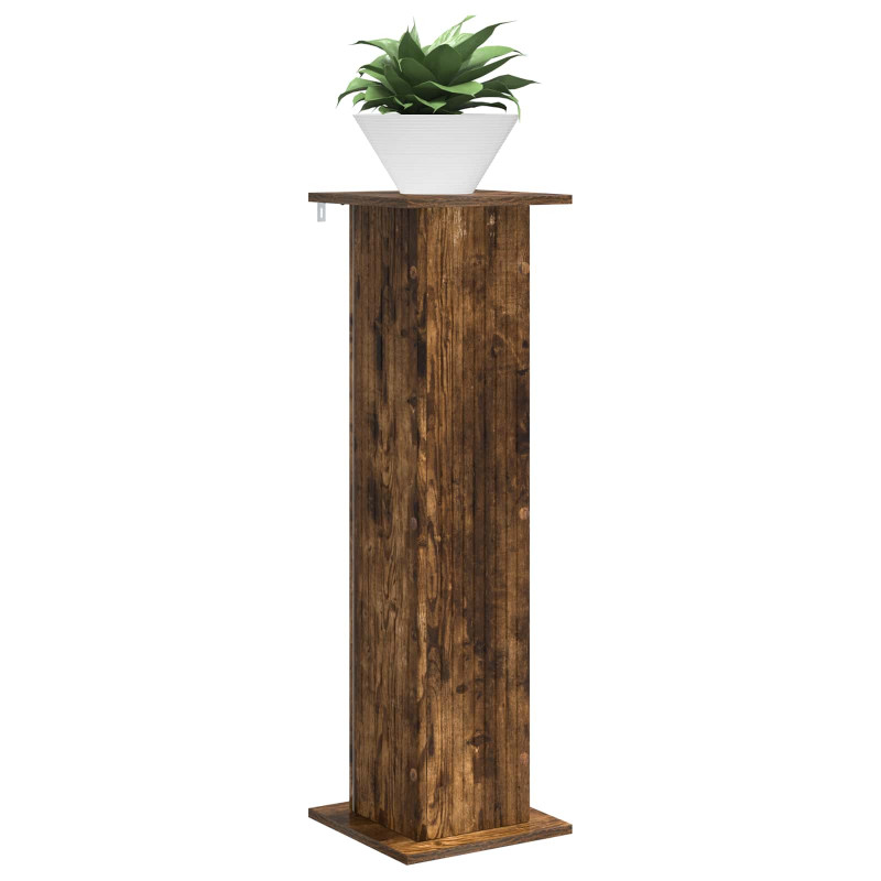 Stojak na rośliny 2 pcs Dąb wędzony 30,5 x 30 x 100,5 cm