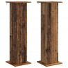 Stojak na rośliny 2 pcs Stare drewno 30,5 x 30 x 100,5 cm