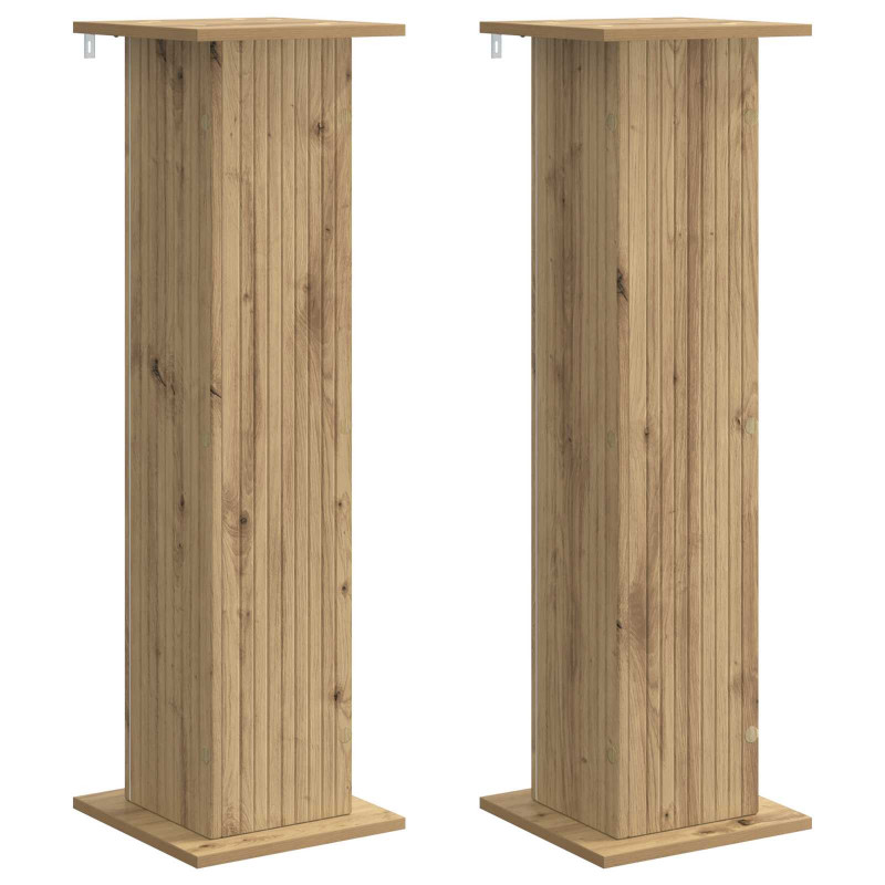 Stojak na rośliny 2 pcs Dąb artisan 30,5 x 30 x 100,5 cm