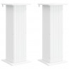 Stojak na rośliny 2 pcs Biały 30,5 x 30 x 80,5 cm