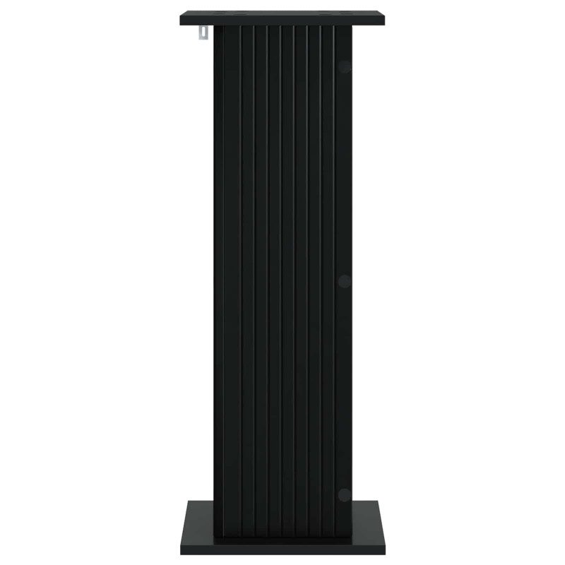 Stojak na rośliny 2 pcs Czarny 30,5 x 30 x 80,5 cm