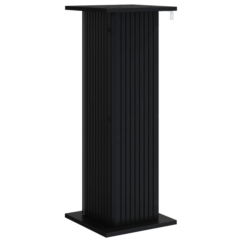 Stojak na rośliny 2 pcs Czarny 30,5 x 30 x 80,5 cm