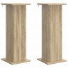 Stojak na rośliny 2 pcs dąb Sonoma 30,5 x 30 x 80,5 cm