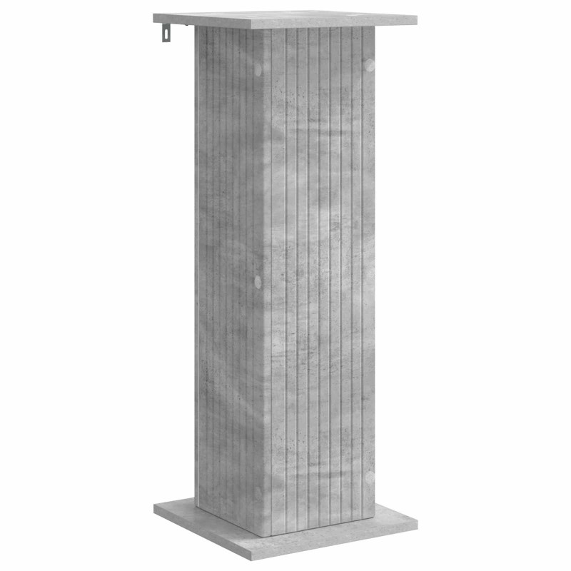 Stojak na rośliny Betonowy szary 30,5 x 30 x 80,5 cm