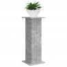 Stojak na rośliny Betonowy szary 30,5 x 30 x 80,5 cm