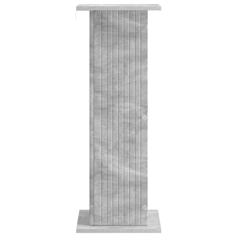 Stojak na rośliny Betonowy szary 30,5 x 30 x 80,5 cm