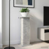 Stojak na rośliny 2 pcs Betonowy szary 30,5 x 30 x 80,5 cm