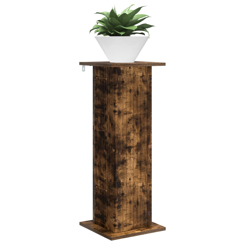 Stojak na rośliny 2 pcs Dąb wędzony 30,5 x 30 x 80,5 cm