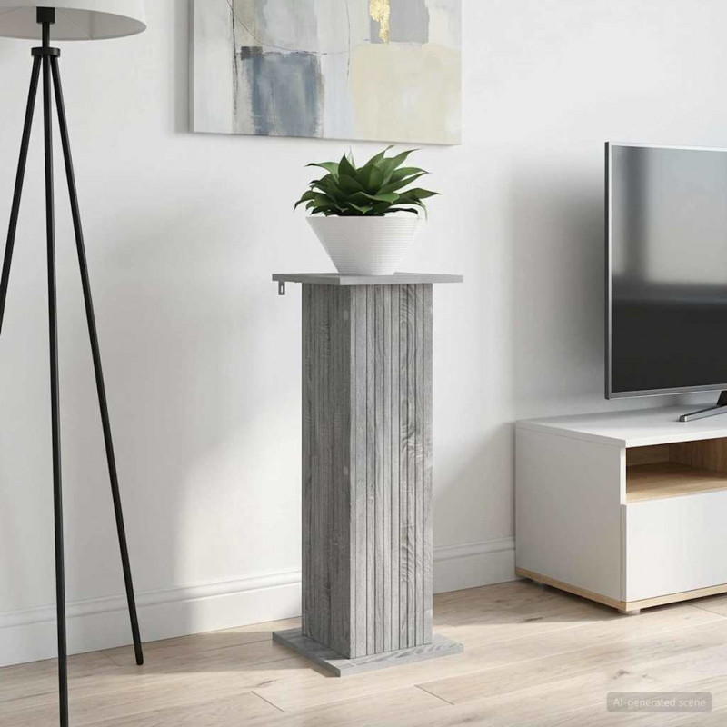 Stojak na rośliny 2 pcs Szary Sonoma 30,5 x 30 x 80,5 cm