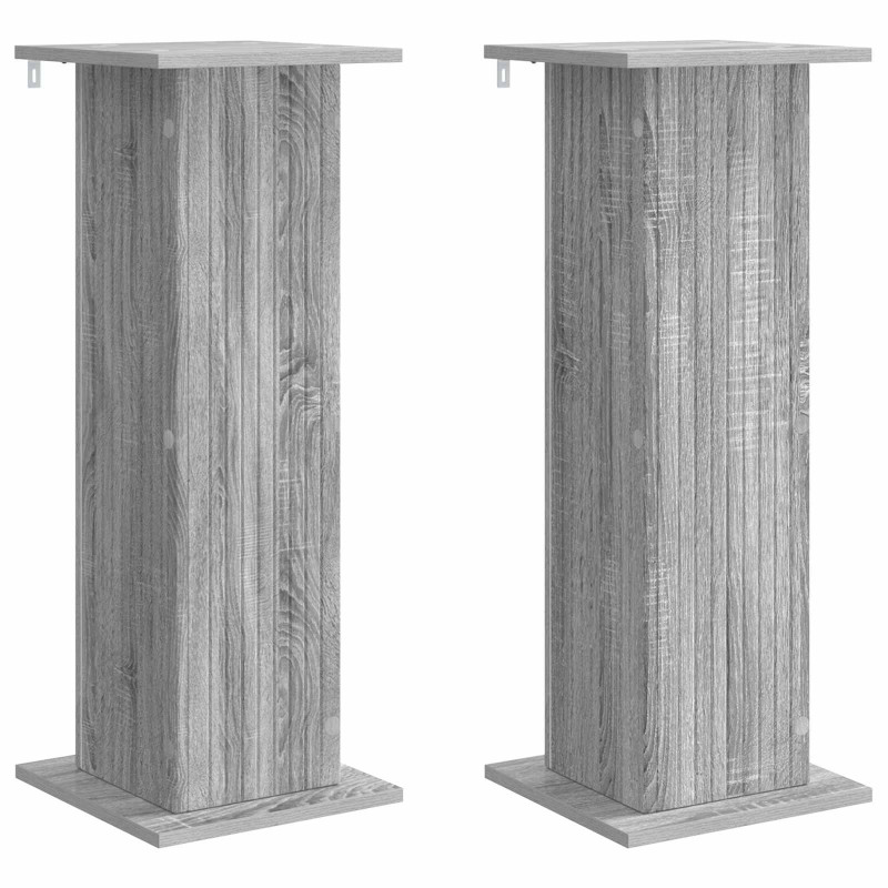 Stojak na rośliny 2 pcs Szary Sonoma 30,5 x 30 x 80,5 cm