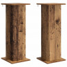 Stojak na rośliny 2 pcs Stare drewno 30,5 x 30 x 80,5 cm