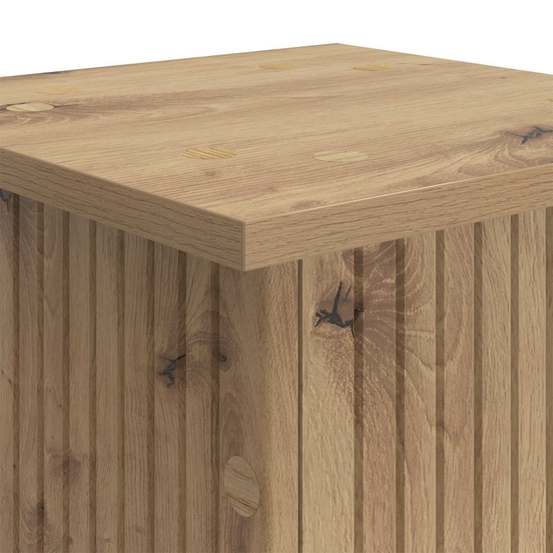 Stojak na rośliny 2 pcs Dąb artisan 30,5 x 30 x 80,5 cm