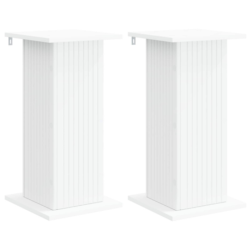Stojak na rośliny 2 pcs Biały 30,5 x 30 x 60,5 cm