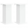 Stojak na rośliny 2 pcs Biały 30,5 x 30 x 60,5 cm