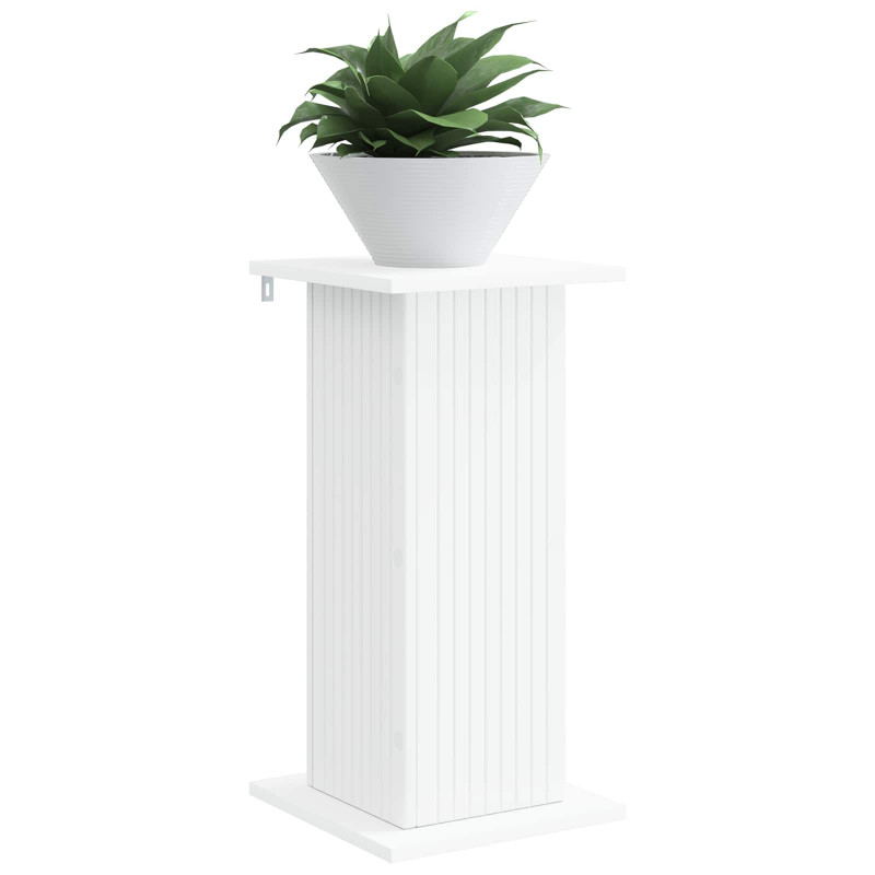 Stojak na rośliny 2 pcs Biały 30,5 x 30 x 60,5 cm