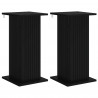 Stojak na rośliny 2 pcs Czarny 30,5 x 30 x 60,5 cm