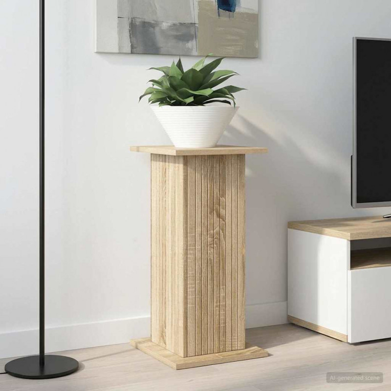 Stojak na rośliny 2 pcs dąb Sonoma 30,5 x 30 x 60,5 cm