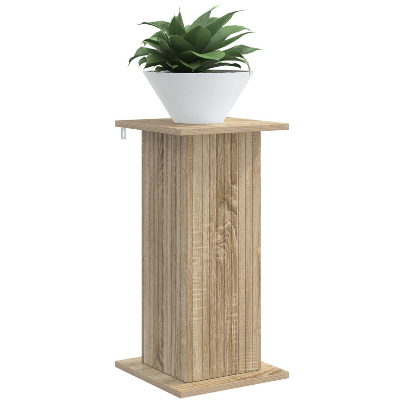 Stojak na rośliny 2 pcs dąb Sonoma 30,5 x 30 x 60,5 cm