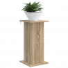 Stojak na rośliny 2 pcs dąb Sonoma 30,5 x 30 x 60,5 cm