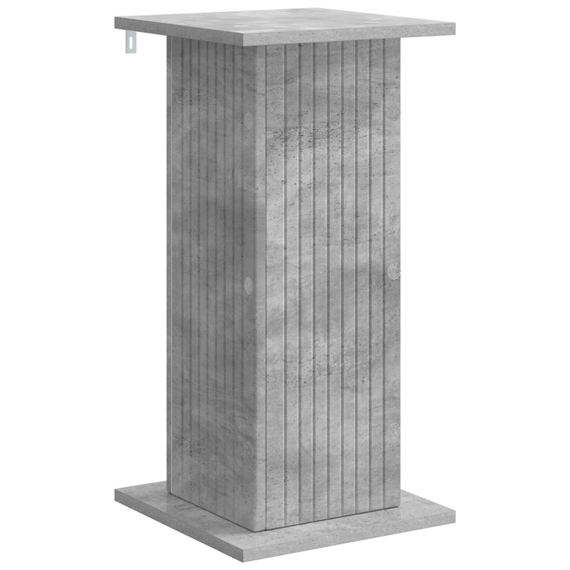 Stojak na rośliny Betonowy szary 30,5 x 30 x 60,5 cm