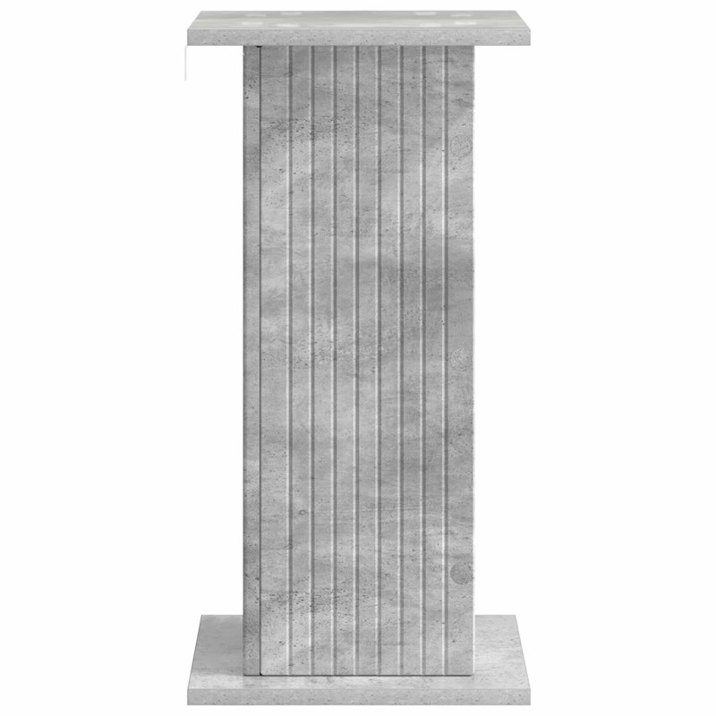 Stojak na rośliny Betonowy szary 30,5 x 30 x 60,5 cm
