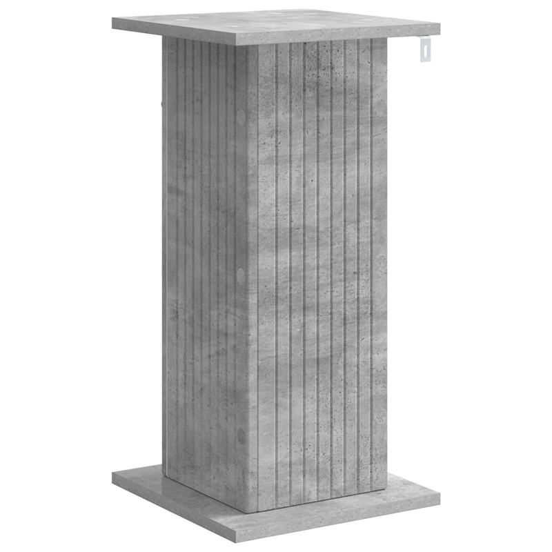 Stojak na rośliny 2 pcs Betonowy szary 30,5 x 30 x 60,5 cm