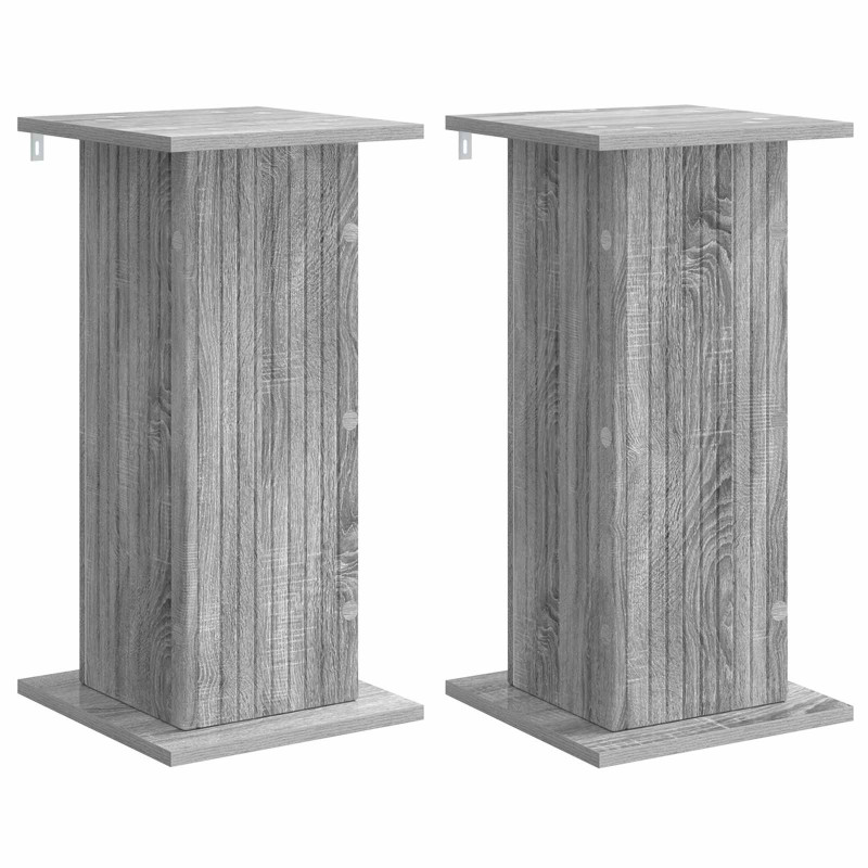 Stojak na rośliny 2 pcs Szary Sonoma 30,5 x 30 x 60,5 cm